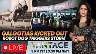 LIVE: Robot Dog Controversy Rocks AI Summit: Indian University Booted | Vantage with Palki Sharma