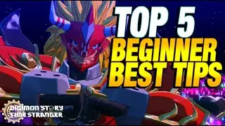 ТОП-5 советов для начинающих | Digimon Story Time Stranger PS5 #DigmonTimeStranger