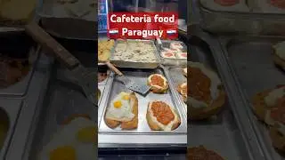 Cafeteria food in Paraguay