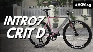 Rakit dan Review Sepeda Fixie Ganteng dari Intro7 Crit D !