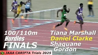 Daniel Clarke Ends Shaquane Gordon's Streak with Stunning 13.06s Win at Carifta Trials 110m Hurdles