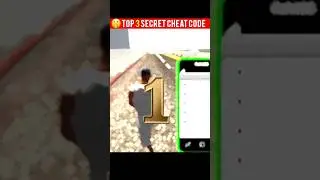 Indian Bike Driving 3D Top 3 Secret Cheat Code | Indian Bike Driving 3D Cheat Code #shorts #ibd3d