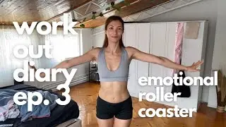 Workout Diary Ep. 3 | weekly workout routine, real progress