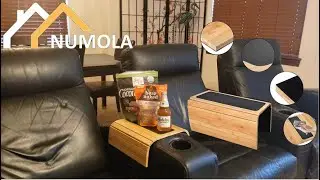 NUMOLA Bamboo Sofa Armrest Tray