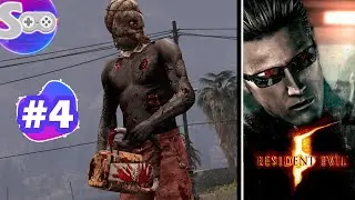 RE5 #4 DESTRUINDO E SENDO DESTRUÍDO PELO CHAINSAW MAJINI KK  |(COM TRUE COLLOR ENB)