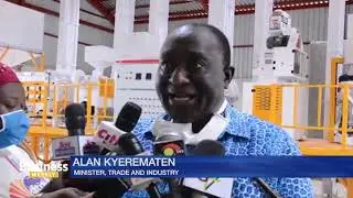 Work almost done on rice processing factory in Western North Region | Business Weekly