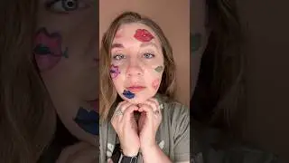 Wacky makeup Wednesday! 👄 #grwm #makeup #beauty #wackymakeupwednesday