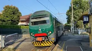 RIPRESA INSOLITA… un treno RARISSIMO d’estate il TRS R6-092 stasera è in arrivo a MOROSOLO CASCIAGO