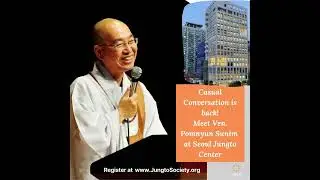Casual Conversation with Ven. Pomnyun Sunim at Seoul Jungto Center, #shorts