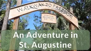Shopping trip at the St. Augustine Outlets | VERA BRADLEY| Visiting Ft.  Mose | Florida history