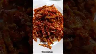 masak teri balado jangan langsung dicampur #shorts