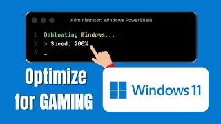 Windows 11 Optimization for Gaming (2026) | How to Debloat Windows 11 & Fix Lag