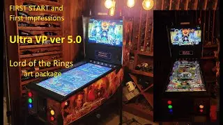 Ultra VP Ver 5.0 4K Virtual Pinball FIRST Startup and Impressions from RecRoomWorld