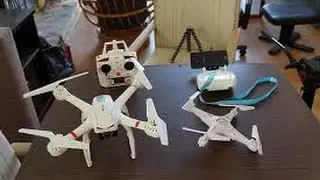 UNPACKING MJX X101 FPV  - One button return - Cheap Drone Aliexpress  WiFi