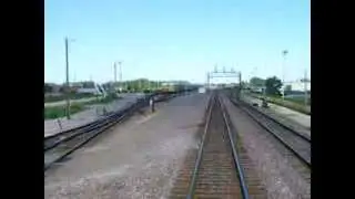 Trains at UPRR Rail Yard West Chicago Illinois UP Chicago West Line