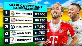 Я создал клубную суперлигу коэффициентов на FC26! 📈