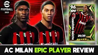 eFootball 2023 | AC MILAN EPIC PLAYER REVIEW - Caf&uacute; Best RB in Game?