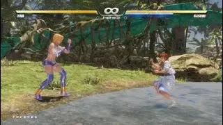 DEAD OR ALIVE 6 Online Beta Test Smokin Jo (Mila + Tina) training
