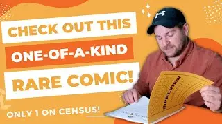 This RARE Comic is the only one on the CGC Census!