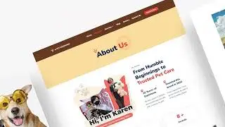 Website Design | Pet Care Store