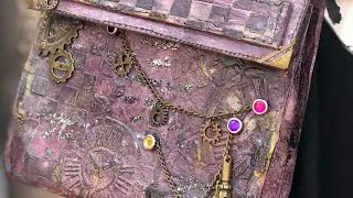 Tutorial riñonera stone paper stampería