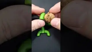 How to Make Green Rainbow Friends in Roblox Polymer Clay!