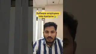 Software employees inka kastame 🥺 || #nikhilsreellife #minivlog #software