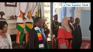 VP Mohadi taking his oath of office