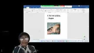 A1 German Llesson  Body parts