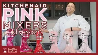 Цвета миксеров KitchenAid — сравнение розовых цветов миксеров — старая версия