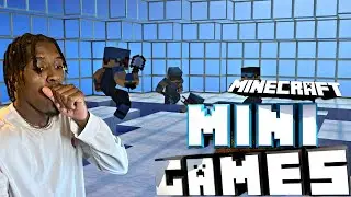 Minecraft Minigames Part 1: Spleef! Will I be the Last One Standing?
