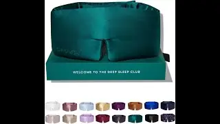DROWSY Silk Sleep Mask Review: Luxury Sleep Unveiled