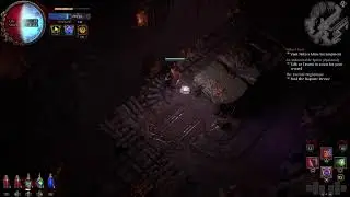 path of exile (hardcore/duelist) lv 28 minion/ 1 hp build