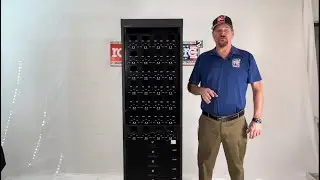 Industrial rack charging solution