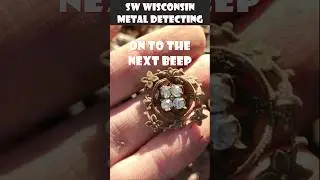 Vintage Brooch Found with a Metal Detector