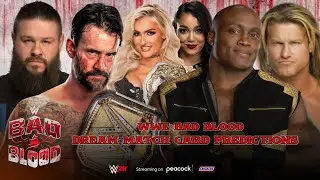 WWE BAD BLOOD 2025 DREAM MATCH CARD PREDICTIONS - RERO_CARDS