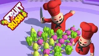 Fruit Rush-Gameplay iOS Android Walkthrough part-1
