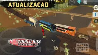 Biggest Water Crossing & Damage Road | World Bus Driving Simulator | Android Gameplay | Part 2