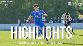 Thornaby FC 5-0 Northallerton Town| Highlights | Northern League Division 1 - 2025/26