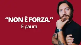 Controlli tutto perch&eacute; hai paura (non perch&eacute; sei forte)