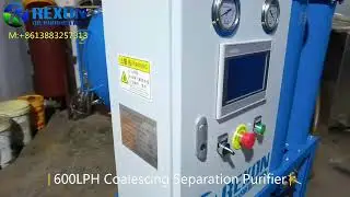 Coalescing Separation Oil Purifier #Oil_Water_Separator #OilPurifier #FuelOilRecycling #OilFilter