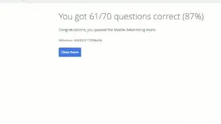 Google AdWords Mobile Advertising Exam