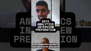 Data Analytics Interview Preparation  #dataanlysis #journeytodata #interview #python