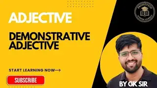DEMONSTRATIVE ADJECTIVE | FOR ALL EXAMS | LDC, PATWARI, SSC CGL, CHSL, HIGH COURT LDC, VDO, CET |