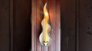 Making a ceramic wall sconce 🕯️✨