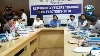 Special Commissioner, GHMC & District Election Officer Held Meeting on Model Code of Conduct