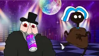 Grandpoo Red Bull drink sip And Cindy dance shake my booty