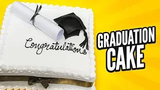 Easy Graduation Cake Decorating Ideas 🎓 | Graduation Cake Design 2025 | Simple Graduation Cake Ideas