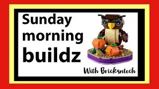 Lego Sunday Morning Buildz - Halloween Owl Set 40497