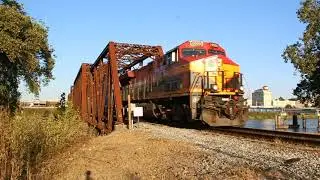 Trains on KCS's Vicksburg Subdivision